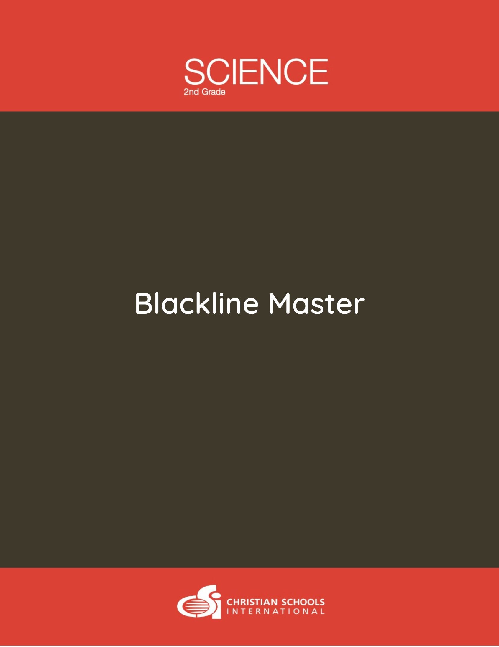 Science 2nd Edition: Electronic Blackline Masters (Grade 2)