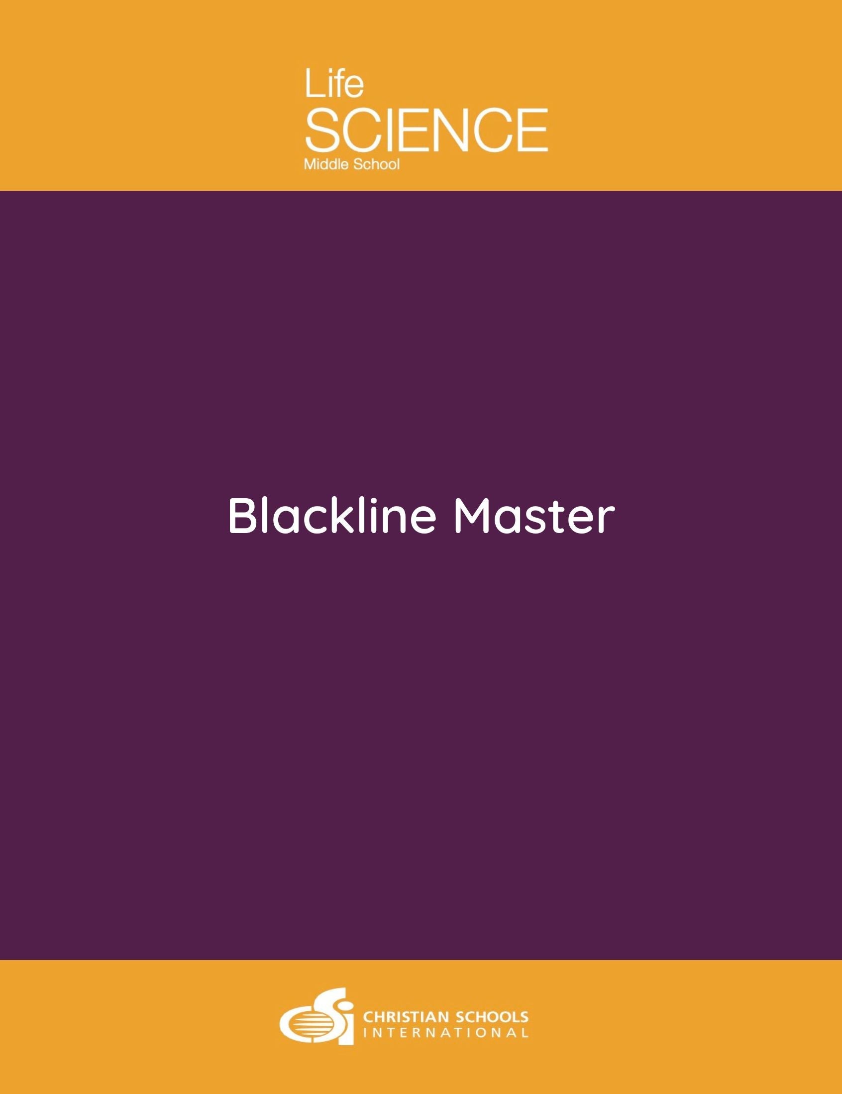 Life Science 2nd Edition: Electronic Blackline Masters (Grades 7–9)