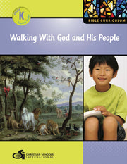 Electronic Teacher Guide for Walking with God and His People Grade K