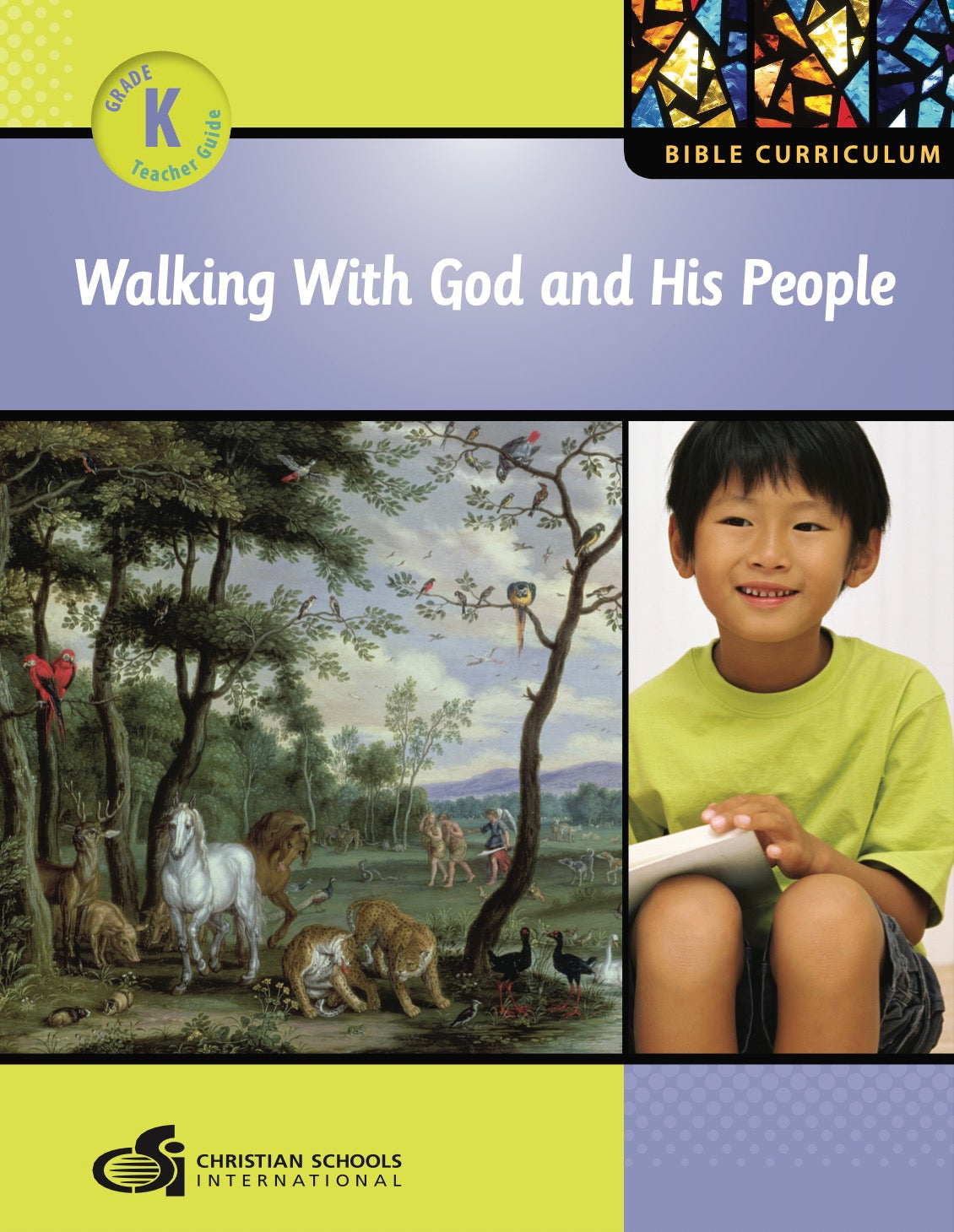 Electronic Teacher Guide for Walking with God and His People Grade K