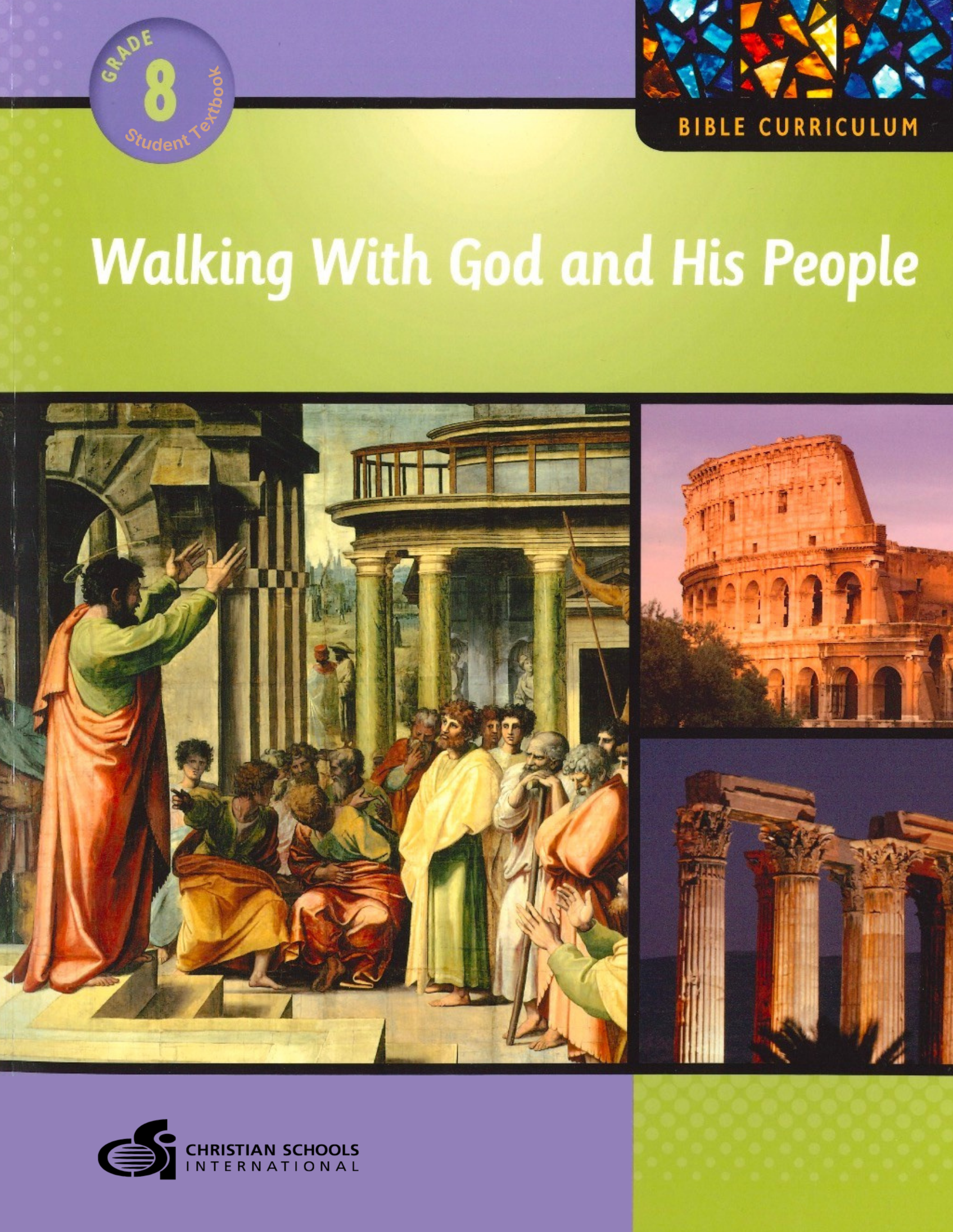 Textbook for Walking with God and His People Grade 8