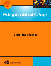 Electronic Blackline Master for Walking with God and His People Grade 7