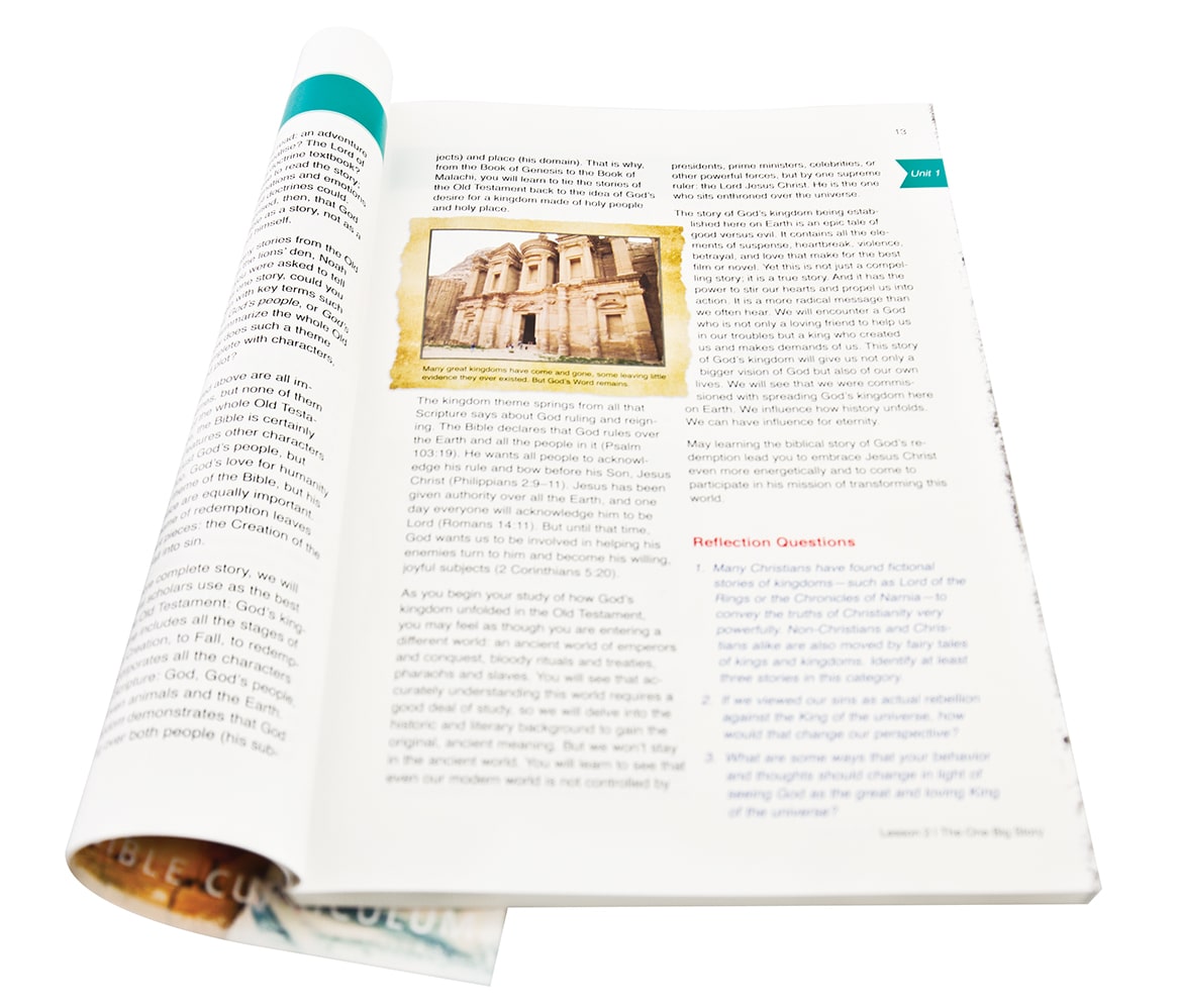 God’s Unfolding Kingdom (Old Testament): Textbook (Grades 9–12)